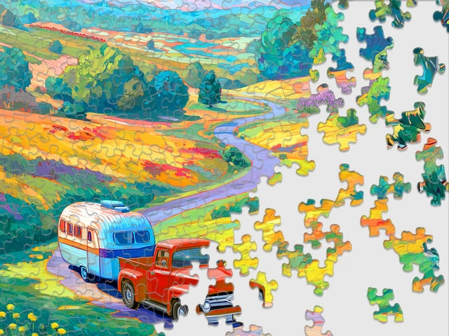 Road Trip 500 Piece Jigsaw Puzzle | Springbok Puzzles