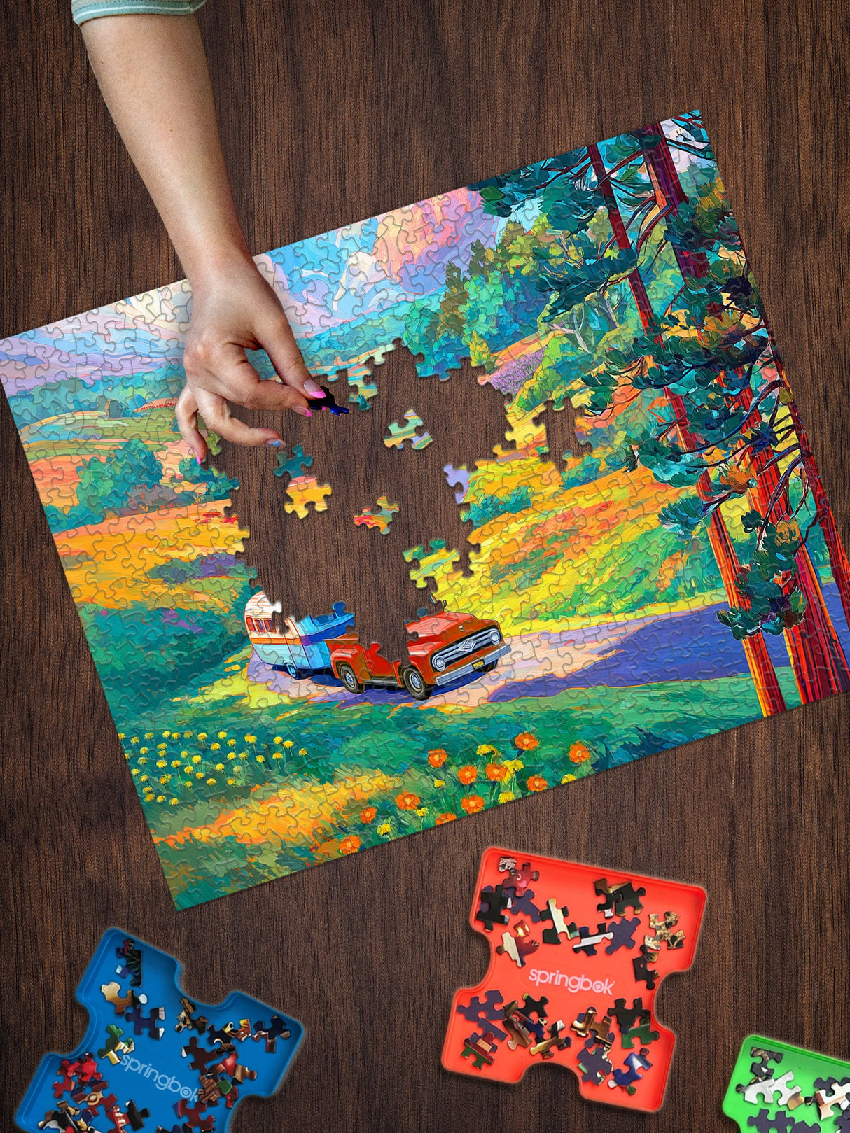 Road Trip 500 Piece Jigsaw Puzzle | Springbok Puzzles