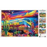 Roadsides of the Southwest - Desert Express 500 Piece Puzzle by Materpieces Puzzles - Masterpieces Puzzles - Jigsaw Puzzles - The Puzzle Center