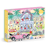 Roaring 20s Beach House 1000 Piece Jigsaw Puzzle | Galison - Jigsaw Puzzles - The Puzzle Center