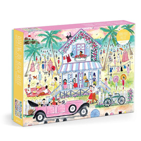 Roaring 20s Beach House 1000 Piece Jigsaw Puzzle | Galison - Jigsaw Puzzles - The Puzzle Center