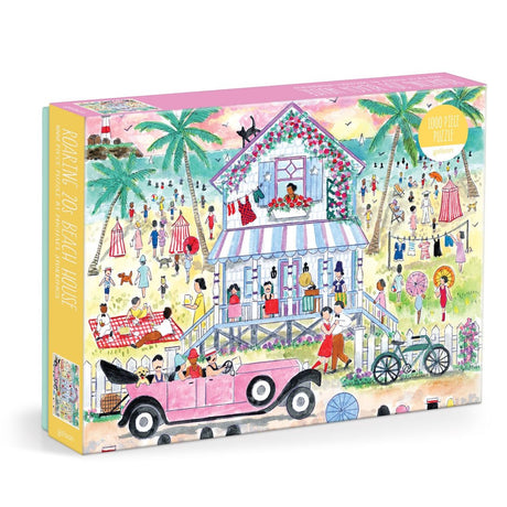 Roaring 20s Beach House 1000 Piece Jigsaw Puzzle | Galison - Jigsaw Puzzles - The Puzzle Center