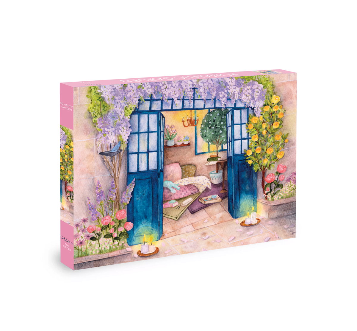 Romantic Garden 500 Piece Jigsaw Puzzle | Olleo Puzzles - Jigsaw Puzzles - The Puzzle Center