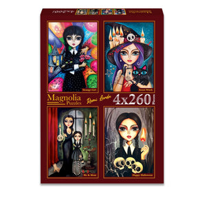 Romi Lerda (1) 4 x 260 Pieces Jigsaw Puzzles | Magnolia - Jigsaw Puzzles - The Puzzle Center