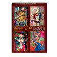 Romi Lerda (2) 4 x 260 Pieces Jigsaw Puzzles | Magnolia - Jigsaw Puzzles - The Puzzle Center