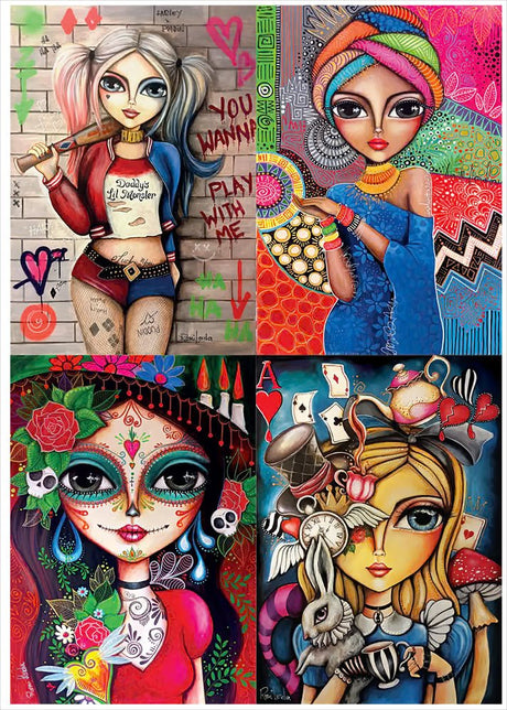 Romi Lerda (2) 4 x 260 Pieces Jigsaw Puzzles | Magnolia - Jigsaw Puzzles - The Puzzle Center