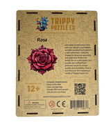 Rose Shaped 300 Piece Wooden Jigsaw Puzzle | Trippy Puzzle Co - Jigsaw Puzzles - The Puzzle Center