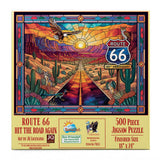 Route 66 - Hit The Road Again 500 Piece Jigsaw Puzzle | SunsOut - Jigsaw Puzzles - The Puzzle Center