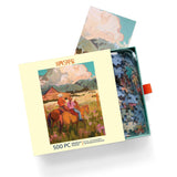Saddle Up 500 Piece Jigsaw Puzzle | WerkShoppe - Jigsaw Puzzle - The Puzzle Center