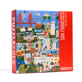 San Francisco 500 Piece Landmarks Puzzle by Puzzlefolk - Puzzlefolk - Jigsaw Puzzles - The Puzzle Center - 