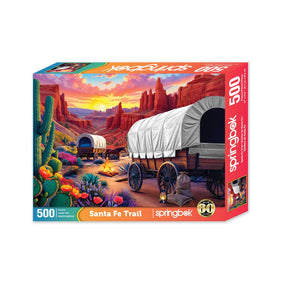 Santa Fe Trail 500 Piece Jigsaw Puzzle | Springbok Puzzles - Springbok Puzzles - Jigsaw Puzzles - The Puzzle Center