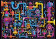 Sci - Fi Sewer 1000 Piece Jigsaw Puzzle | Trippy Puzzle Co - Jigsaw Puzzles - The Puzzle Center