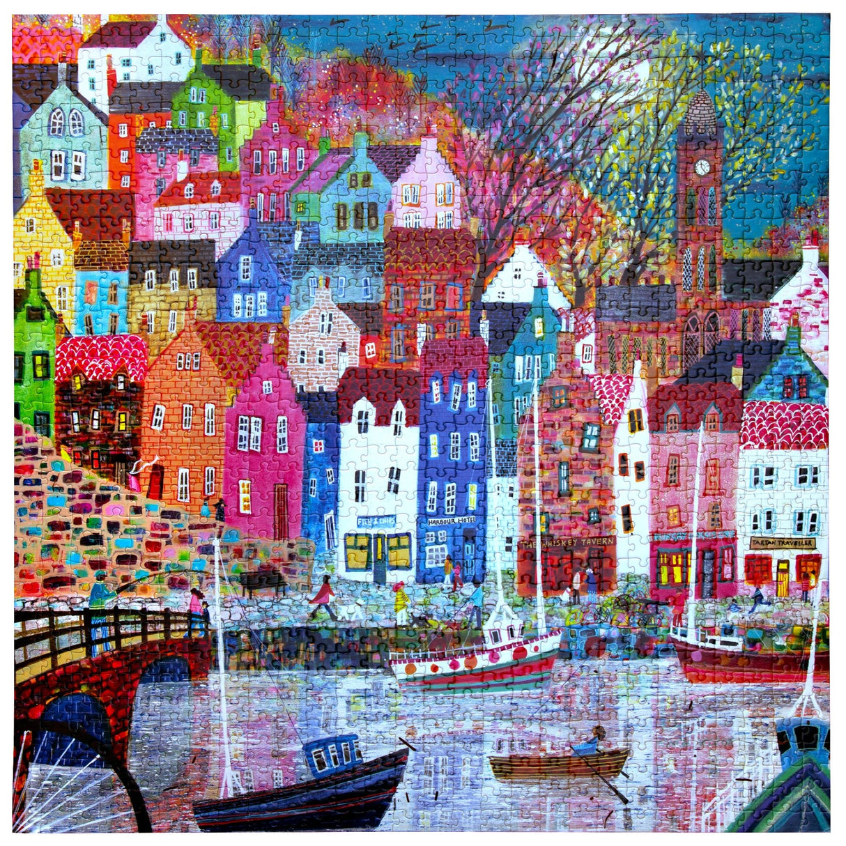 Scottish Isle 1000 Piece Jigsaw Puzzle | eeBoo - Jigsaw Puzzles - The Puzzle Center