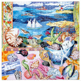 Seashells by the Shore 1000 Piece Jigsaw Puzzle | eeBoo - Jigsaw Puzzles - The Puzzle Center