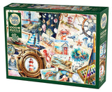 Seashore Sketchbook 1000 Piece Jigsaw Puzzle | Cobble Hill Puzzles - Jigsaw Puzzles - The Puzzle Center