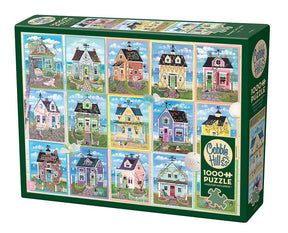 Seaside Cottages 1000 Piece Jigsaw Puzzle | Cobble Hill Puzzles - Jigsaw Puzzles - The Puzzle Center