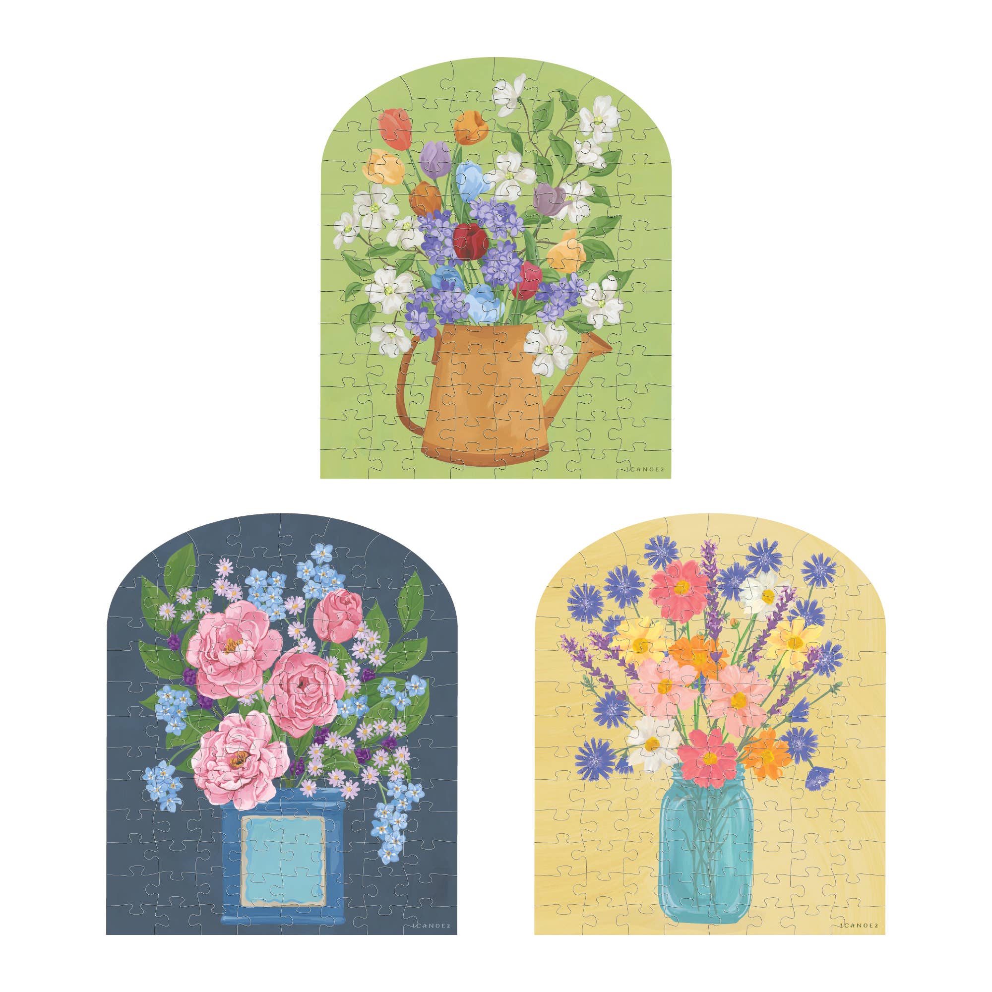 Seasons in Bloom 100 Piece Puzzles – The Puzzle Center