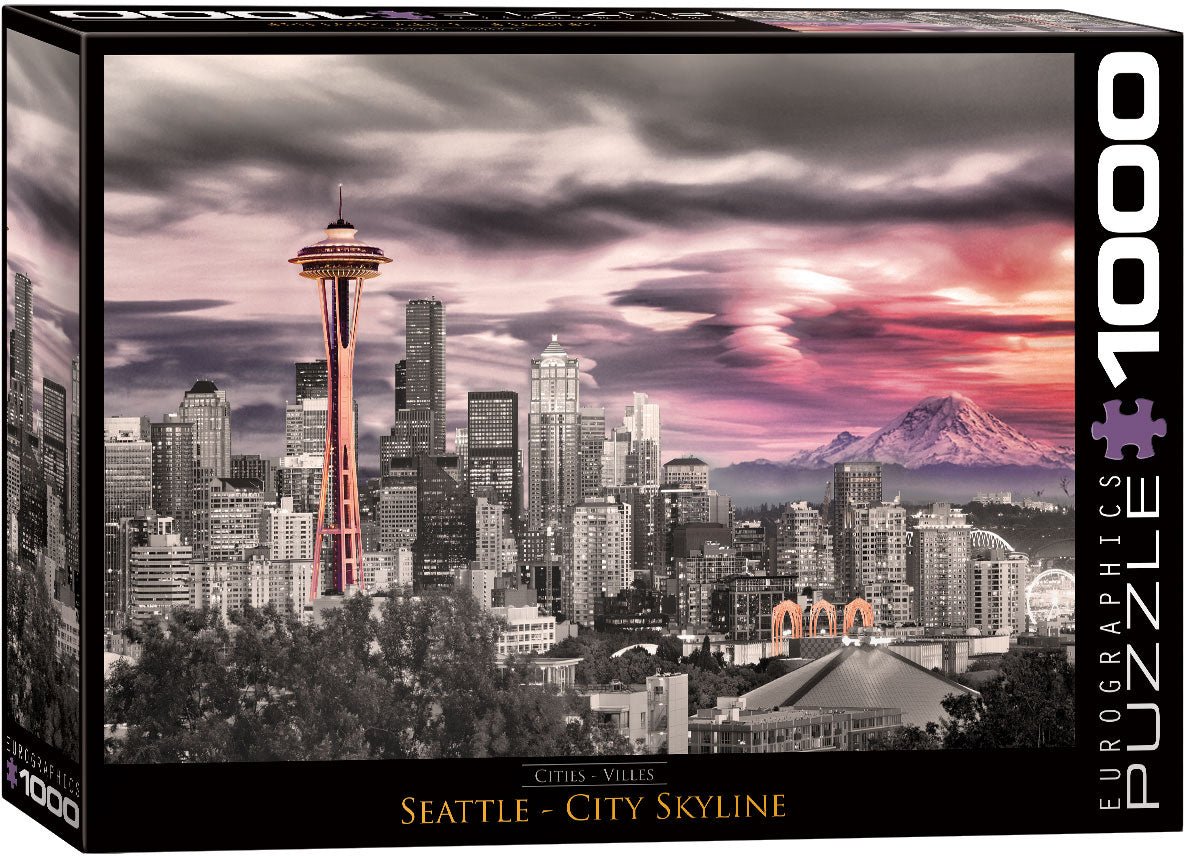 Seattle City Skyline 1000 Piece Puzzle – The Puzzle Center