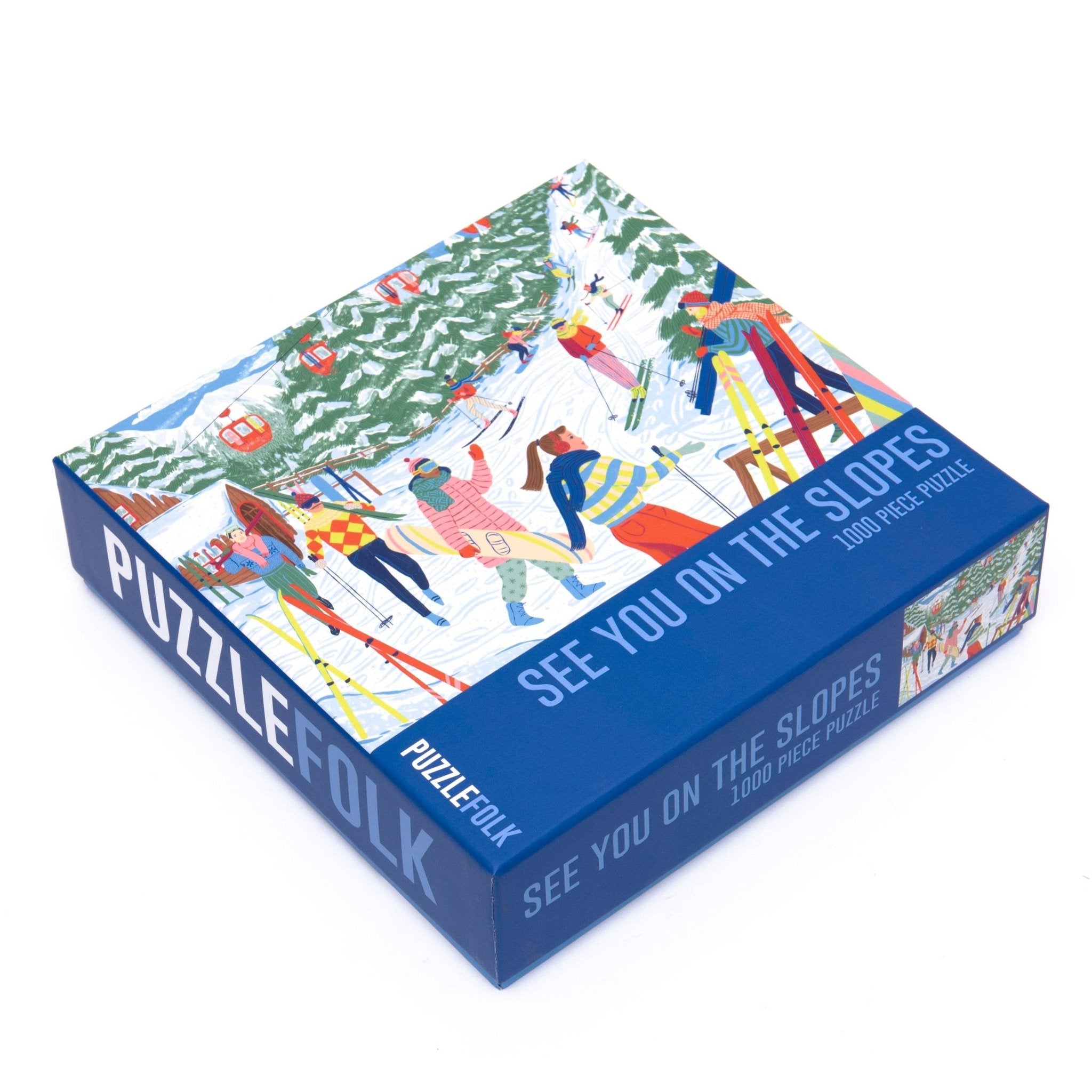 See You on the Slopes 1000 Piece Skiing Jigsaw Puzzle | Puzzlefolk
