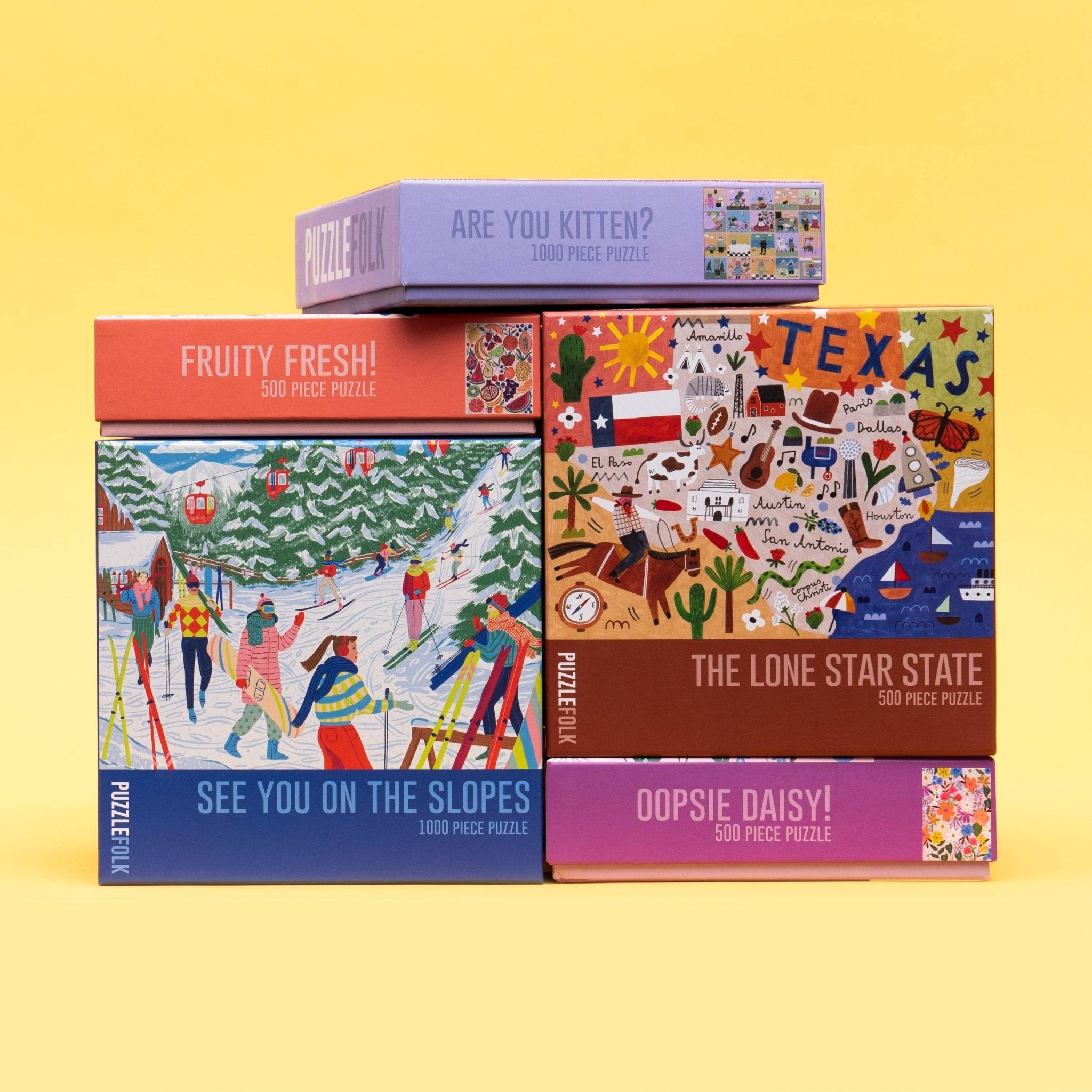 See You on the Slopes 1000 Piece Skiing Jigsaw Puzzle | Puzzlefolk