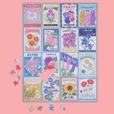 Seed Packets 500 Piece Jigsaw Puzzle | WerkShoppe - Jigsaw Puzzles - The Puzzle Center