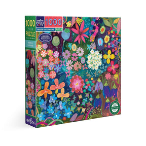 Seeds & Flowers 1000 Piece Jigsaw Puzzle | eeBoo - Jigsaw Puzzles - The Puzzle Center