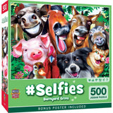 Selfies – Barnyard Grins 500 Piece Puzzle by Masterpieces Puzzles - Masterpieces Puzzles - Jigsaw Puzzles - The Puzzle Center - 