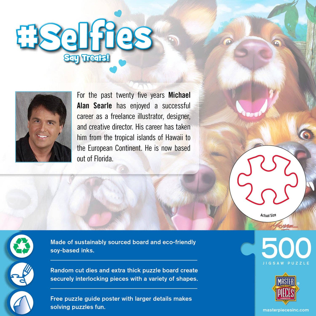 Selfies Say Treats! 500 Piece Puzzle by Masterpieces Puzzles - Masterpieces Puzzles - Jigsaw Puzzles - The Puzzle Center