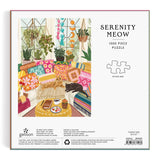 Serenity Meow 1000 Piece Puzzle by Galison - Galison - Jigsaw Puzzles - The Puzzle Center - 