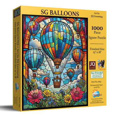Sg Balloons 1000 Piece Jigsaw Puzzle | SunsOut - Jigsaw Puzzles - The Puzzle Center