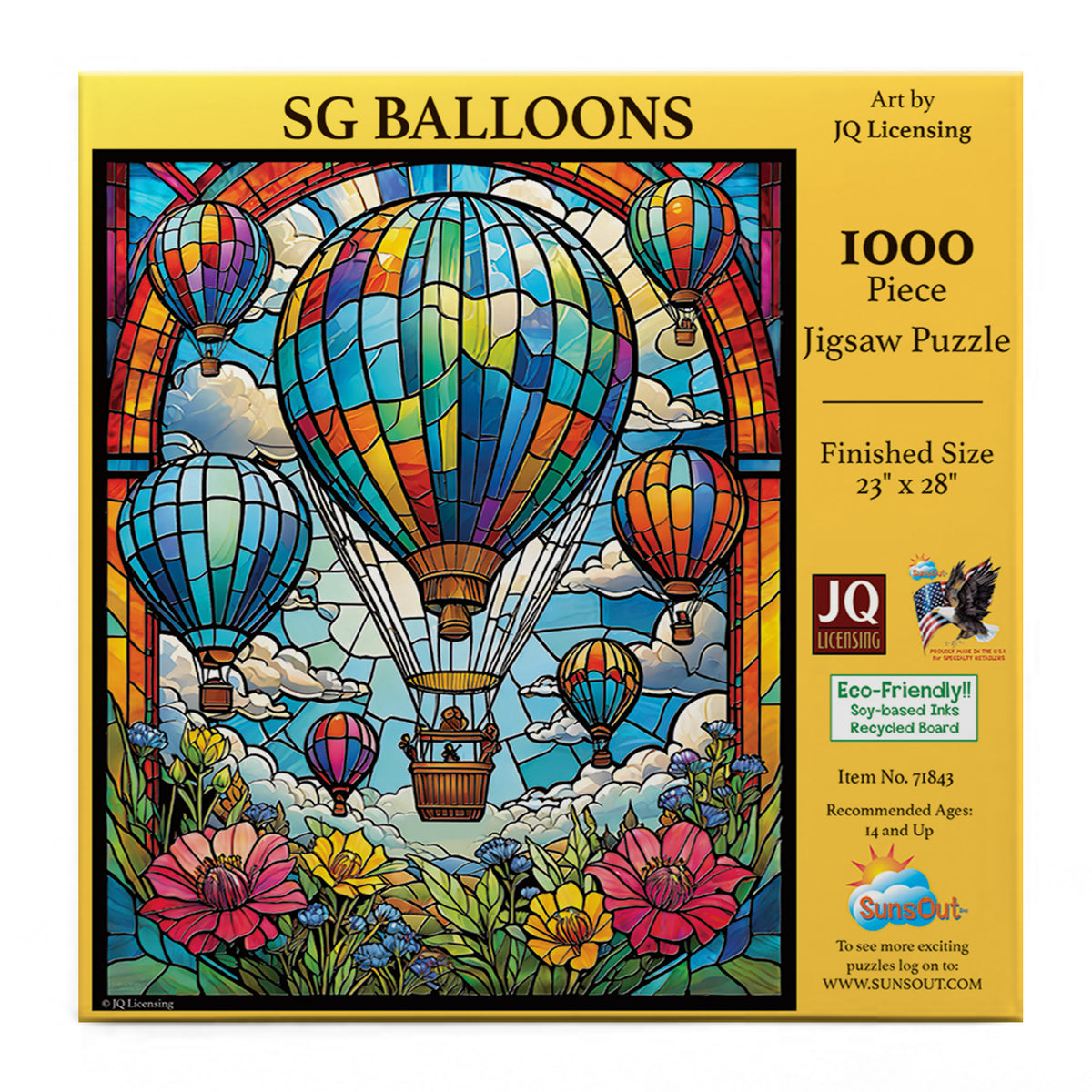 Sg Balloons 1000 Piece Jigsaw Puzzle | SunsOut