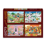 Shanya Bharti 4 x 260 Pieces Jigsaw Puzzles | Magnolia - Jigsaw Puzzles - The Puzzle Center
