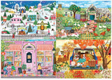 Shanya Bharti 4 x 260 Pieces Jigsaw Puzzles | Magnolia - Jigsaw Puzzles - The Puzzle Center