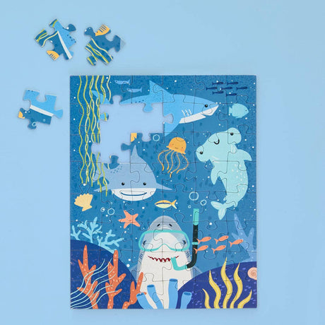 Shark Tank 48 Piece Puzzle Snax | WerkShoppe - Mini Jigsaw Puzzles - The Puzzle Center