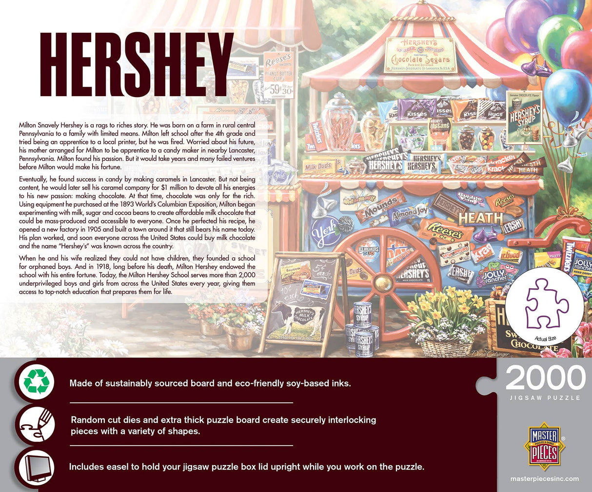 Signature Collection - Hershey's Stand 2000 Piece Jigsaw Puzzle | Masterpieces Puzzles - Jigsaw Puzzles - The Puzzle Center