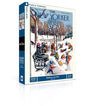 Sledding in the Park 500 Piece Jigsaw Puzzle | New York Puzzle Company - Jigsaw Puzzles - The Puzzle Center