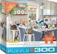 Sloppy Kitten Kitchen 300 Piece Jigsaw Puzzle | Eurographics - Jigsaw Puzzles - The Puzzle Center