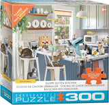 Sloppy Kitten Kitchen 300 Piece Jigsaw Puzzle | Eurographics - Jigsaw Puzzles - The Puzzle Center