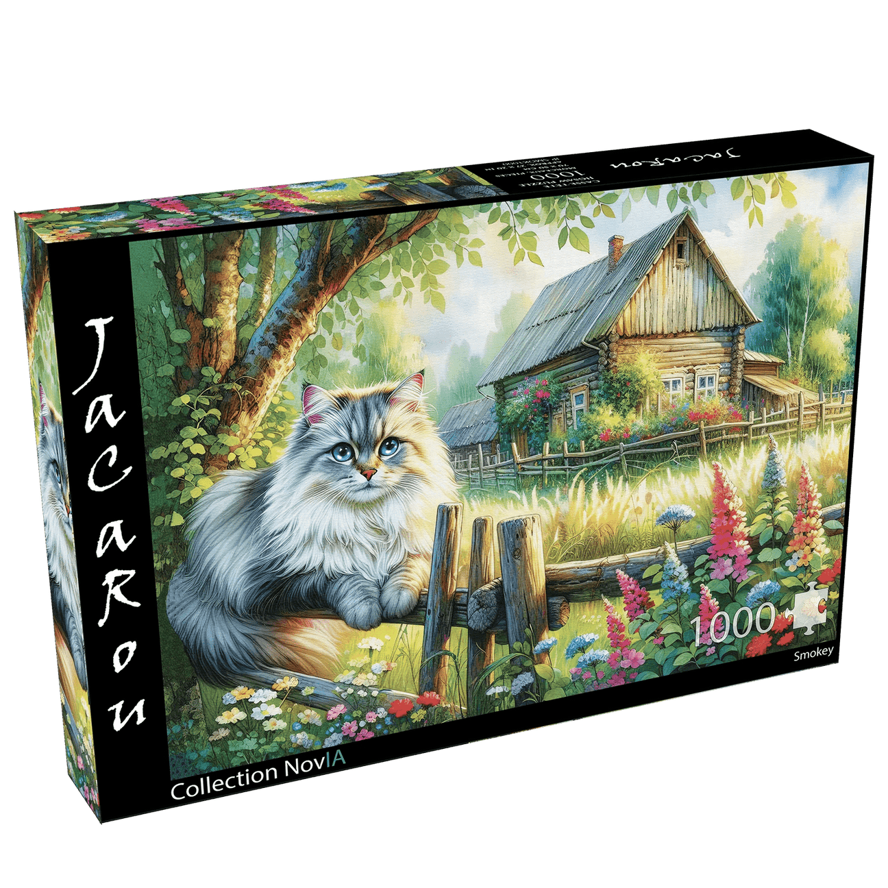 Smokey 1000 Piece Jigsaw Puzzle | JaCaRou Puzzles - Jigsaw Puzzles - The Puzzle Center