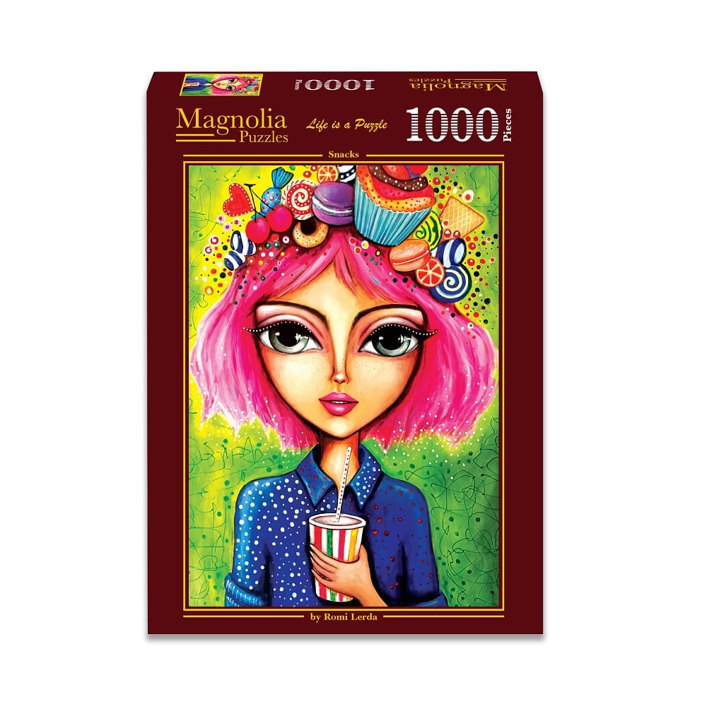 Snacks 1000 Piece Jigsaw Puzzle | Magnolia - Jigsaw Puzzles - The Puzzle Center