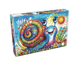 Snail You Later! 1000 Piece Jigsaw Puzzle | Delfy Puzzles - Jigsaw Puzzles - The Puzzle Center