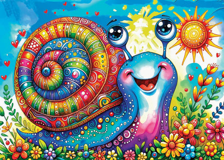 Snail You Later! 1000 Piece Jigsaw Puzzle | Delfy Puzzles - Jigsaw Puzzles - The Puzzle Center