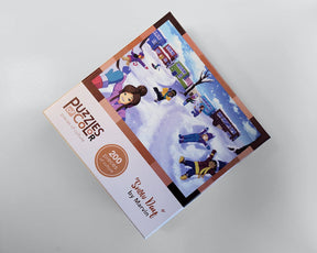 Snow Day 200 Piece Jigsaw Puzzle | Puzzles of Color - Jigsaw Puzzles - The Puzzle Center