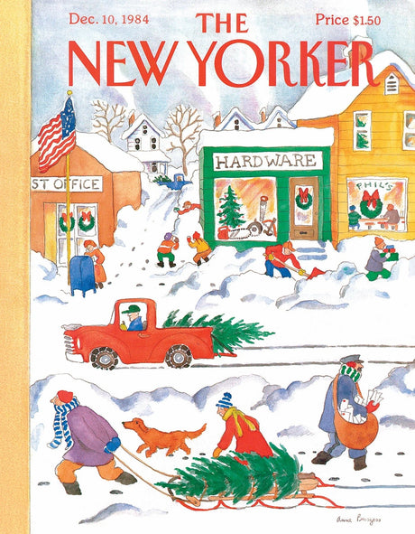 Snow Day Mini 100 Piece Mini Jigsaw Puzzle | New York Puzzle Company - Mini Jigsaw Puzzles - The Puzzle Center