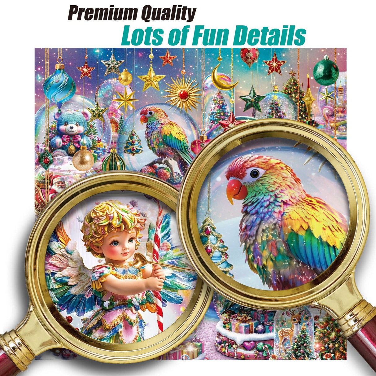 Snow Globe Dreams 1000 Piece Jigsaw Puzzle | Antelope Puzzle - Jigsaw Puzzles - The Puzzle Center