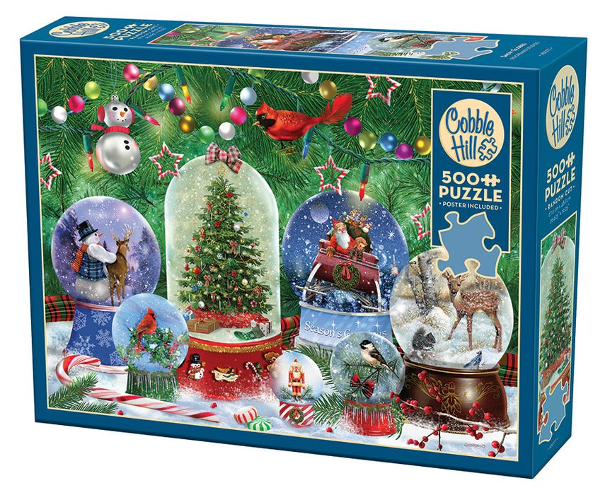 Snow Globes 500 Piece Jigsaw Puzzle | Cobble Hill - Jigsaw Puzzles - The Puzzle Center