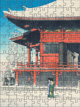 Snowfall 120 Piece Double Sided Jigsaw Puzzle | Pomegranate - Jigsaw Puzzles - The Puzzle Center