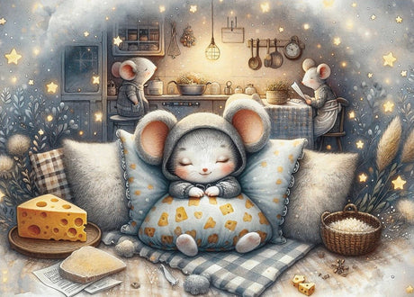 Snuggled In Comfort 1000 Piece Jigsaw Puzzle | Delfy Puzzles - Jigsaw Puzzles - The Puzzle Center