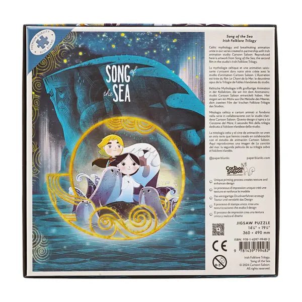 Song of the Sea - Irish Folklore Trilogy 500 Piece Jigsaw Puzzle | Paperblanks - Jigsaw Puzzles - The Puzzle Center