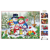 Sparkle & Shine - Frosty Family Moments 500 Piece Glitter Jigsaw Puzzle | Masterpieces Puzzles - Jigsaw Puzzles - The Puzzle Center